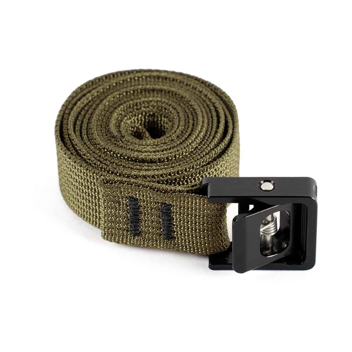*AUSTERE MANUFACTURING* 3/4inch Coyote Cam Strap (all Black) - BLUE LUG ...
