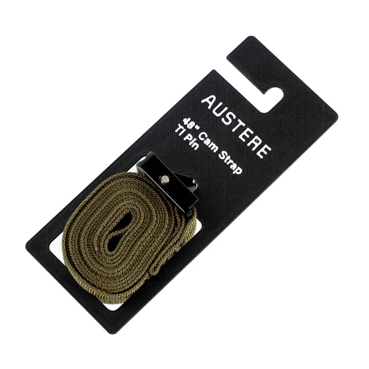 *AUSTERE MANUFACTURING* 3/4inch Coyote Cam Strap (all Black) - BLUE LUG ...