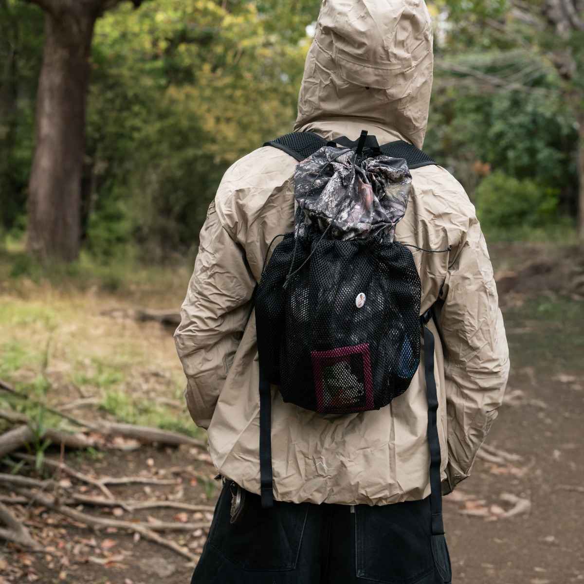 *FAIRWEATHER* Packable Pack (rip Black) - BLUE LU…