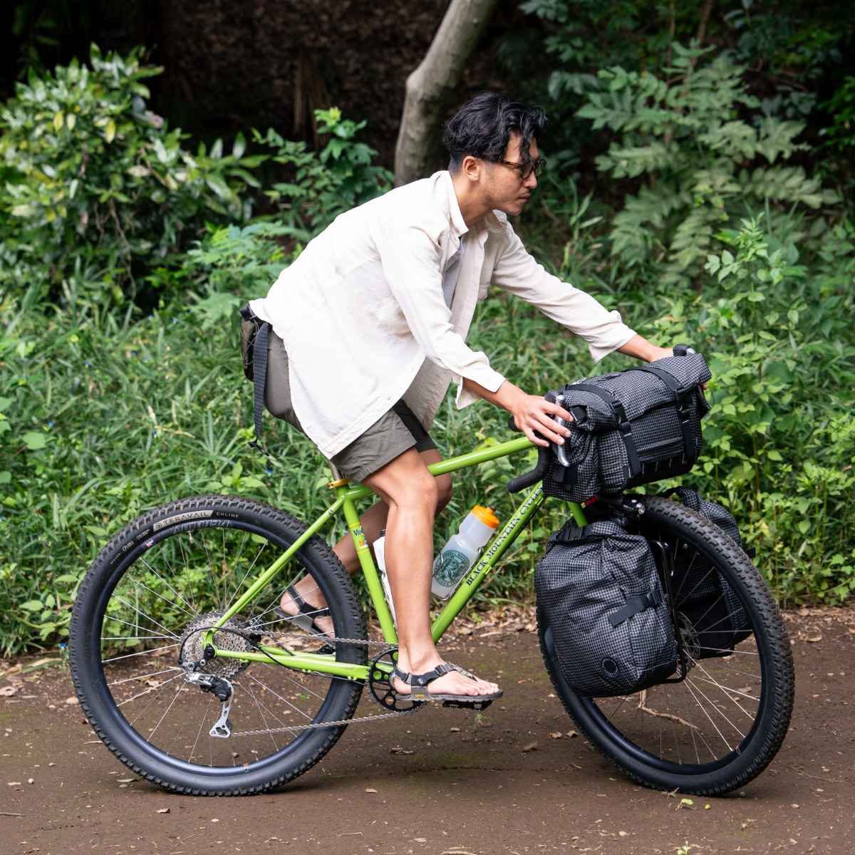 *FAIRWEATHER* All Terrain Pannier (navy) - BLUE LUG GLOBAL ONLI…