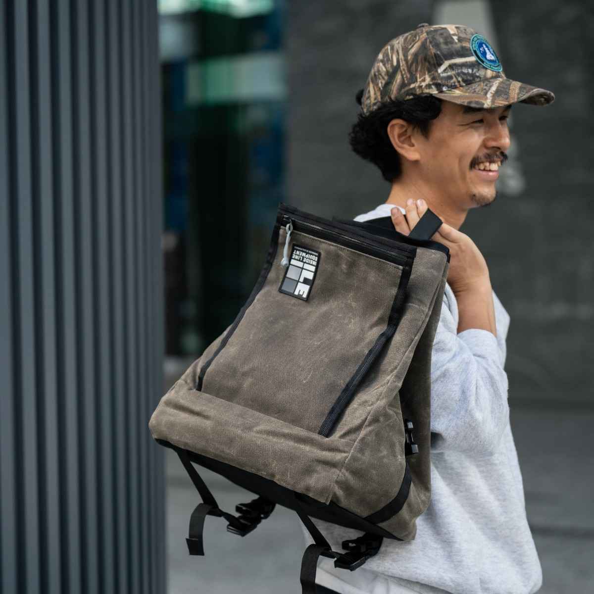 Ile Racks *ILE* Porteur Rack Bag Small (cordura/tan) - BLUE LUG GLOBAL ONLINE STORE
