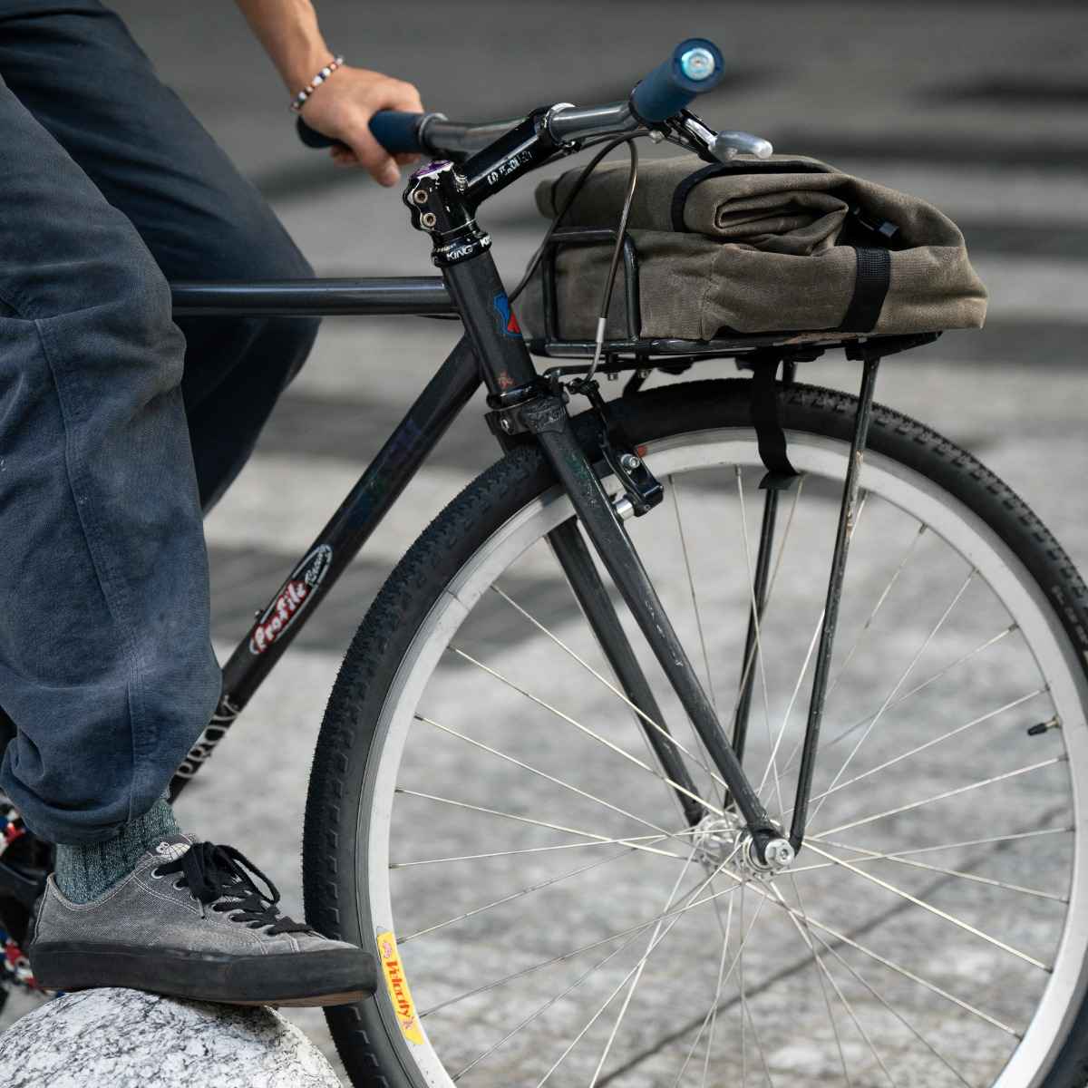 Ile Racks *ILE* Porteur Rack Bag Small (x-pac/grey) - BLUE LUG GLOBAL ONLINE STORE