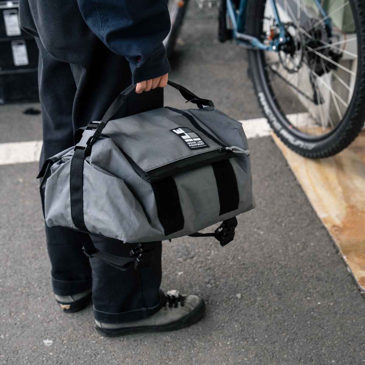 Ile Racks *ILE* Porteur Rack Bag (x-pac/grey) - BLUE LUG GLOBAL ONLINE STORE