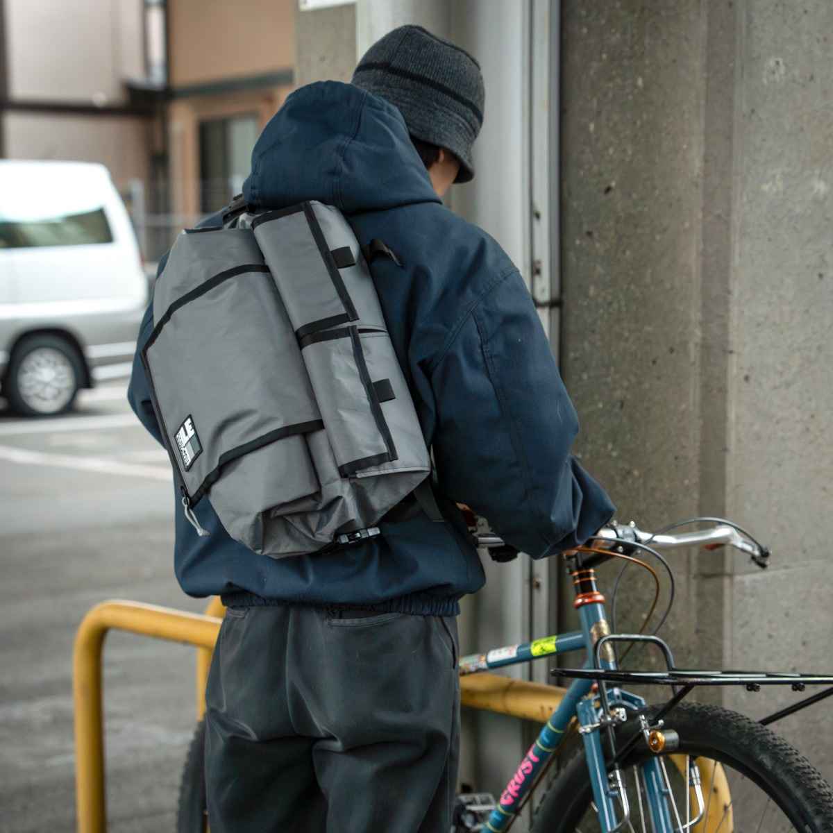 Ile Racks *ILE* Porteur Rack Bag (x-pac/grey) - BLUE LUG GLOBAL ONLINE STORE