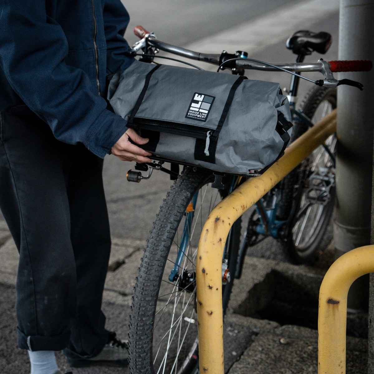 Ile Racks *ILE* Porteur Rack Bag (x-pac/grey) - BLUE LUG GLOBAL ONLINE STORE