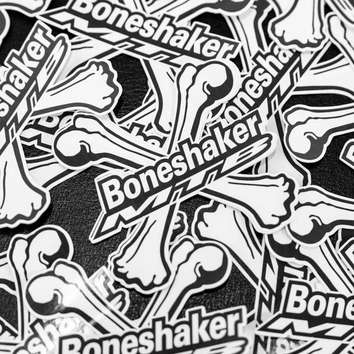 Crossbones Sticker *BONESHAKER MTB* Crossbones Sticker - BLUE LUG GLOBAL ONLINE STORE