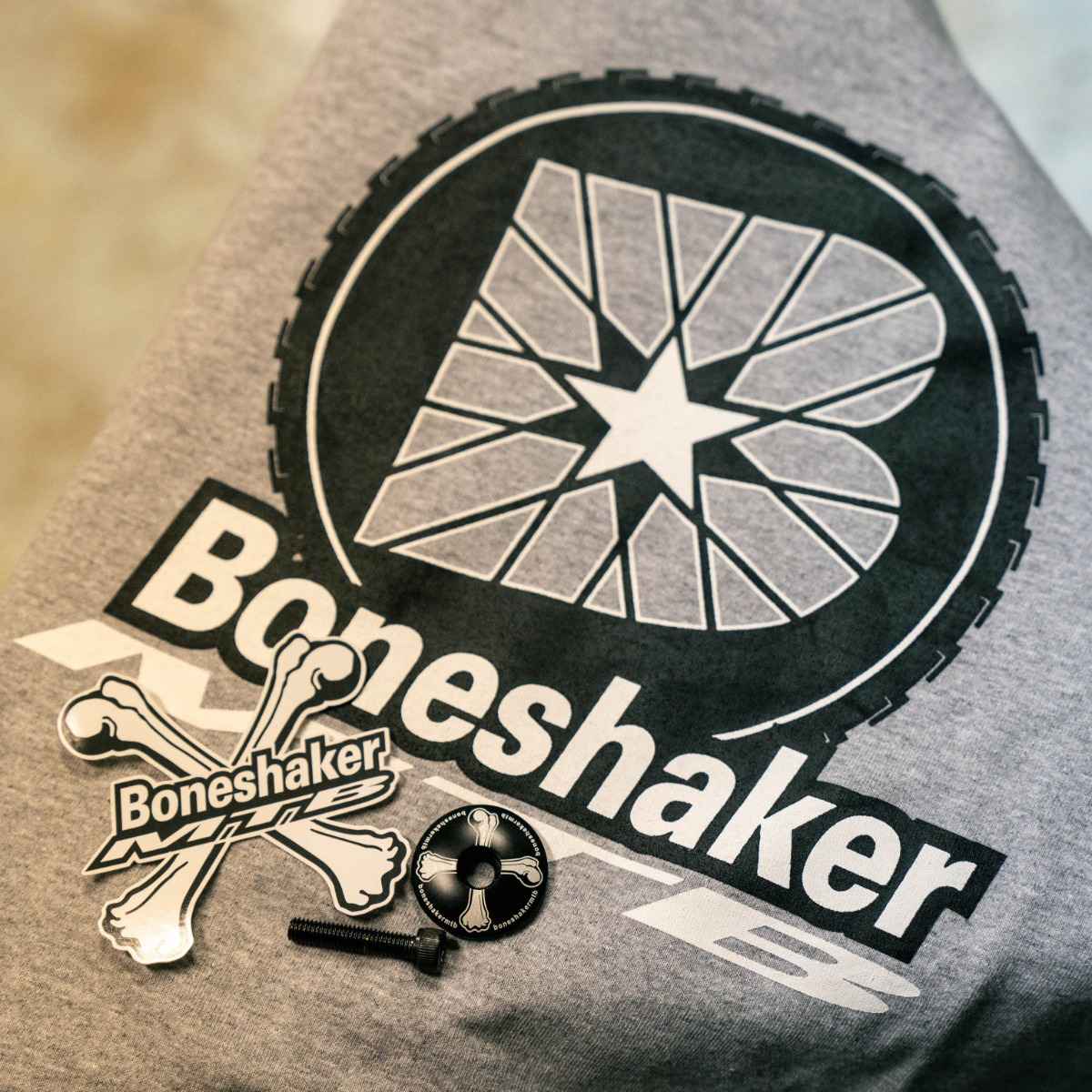 Crossbones Sticker *BONESHAKER MTB* Crossbones Sticker - BLUE LUG GLOBAL ONLINE STORE